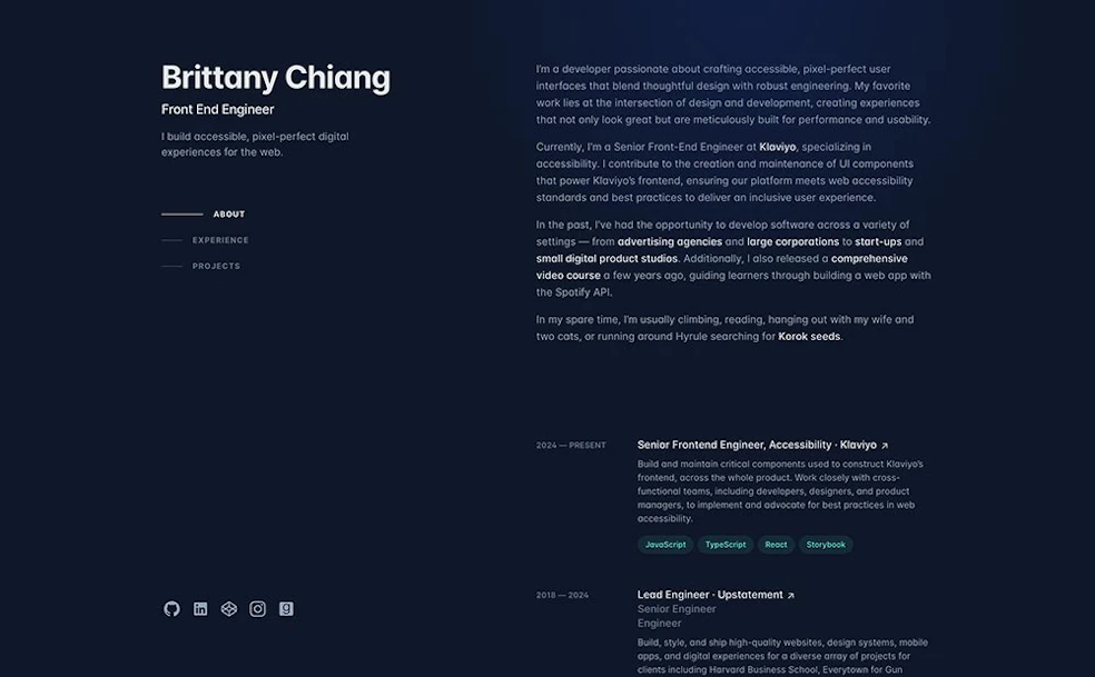 Brittany Chaing Portfolio
