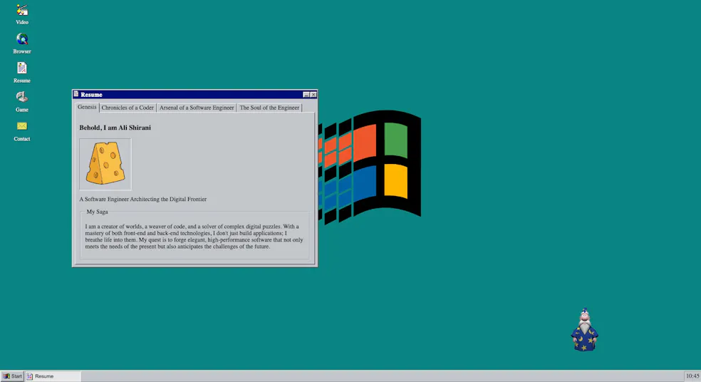 Win95 Portfolio