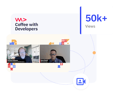 Coffee with Developers Podcast Visual