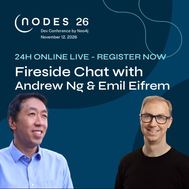 NODES 2026, 12 November: Free. Online. 24 hours! Technical sessions on AI engineering & modern apps
 image