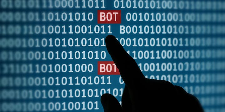 A person finding bots