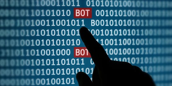 A person finding bots