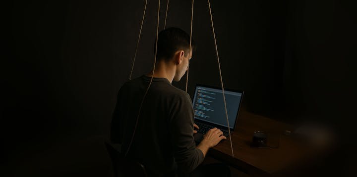An engineer with puppet strings attached