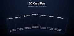 Creating a 3D Card Fan with CSS Transforms