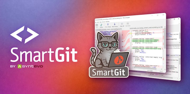 A preview of SmartGit by Syntevo
