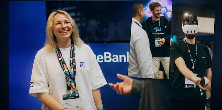 Developers and exhibitors at the WeAreDevelopers World Congress