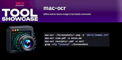 Tool Showcase: mac-ocr - extract text from images locally on your computer