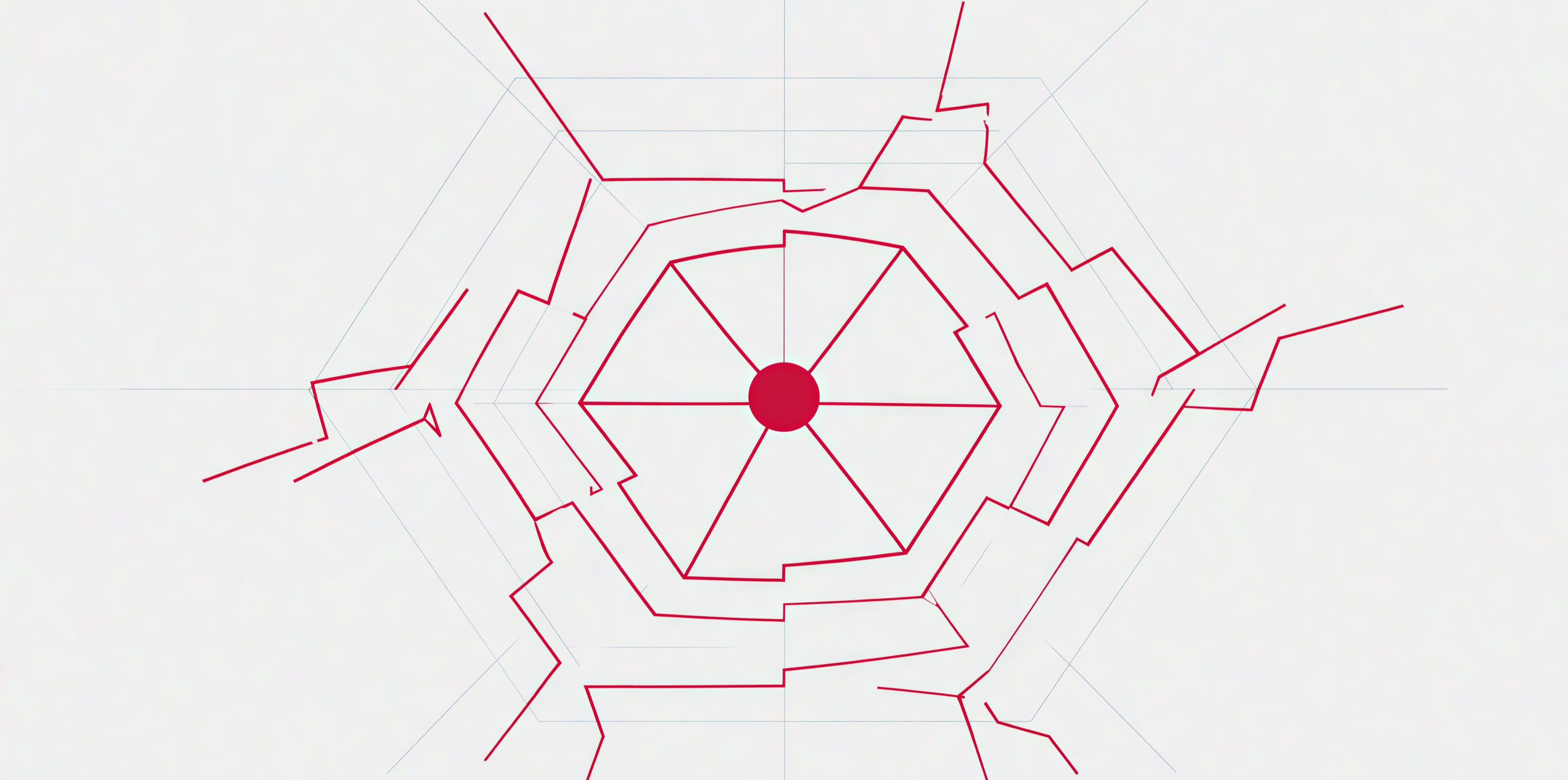 An abstract image depicting geometry