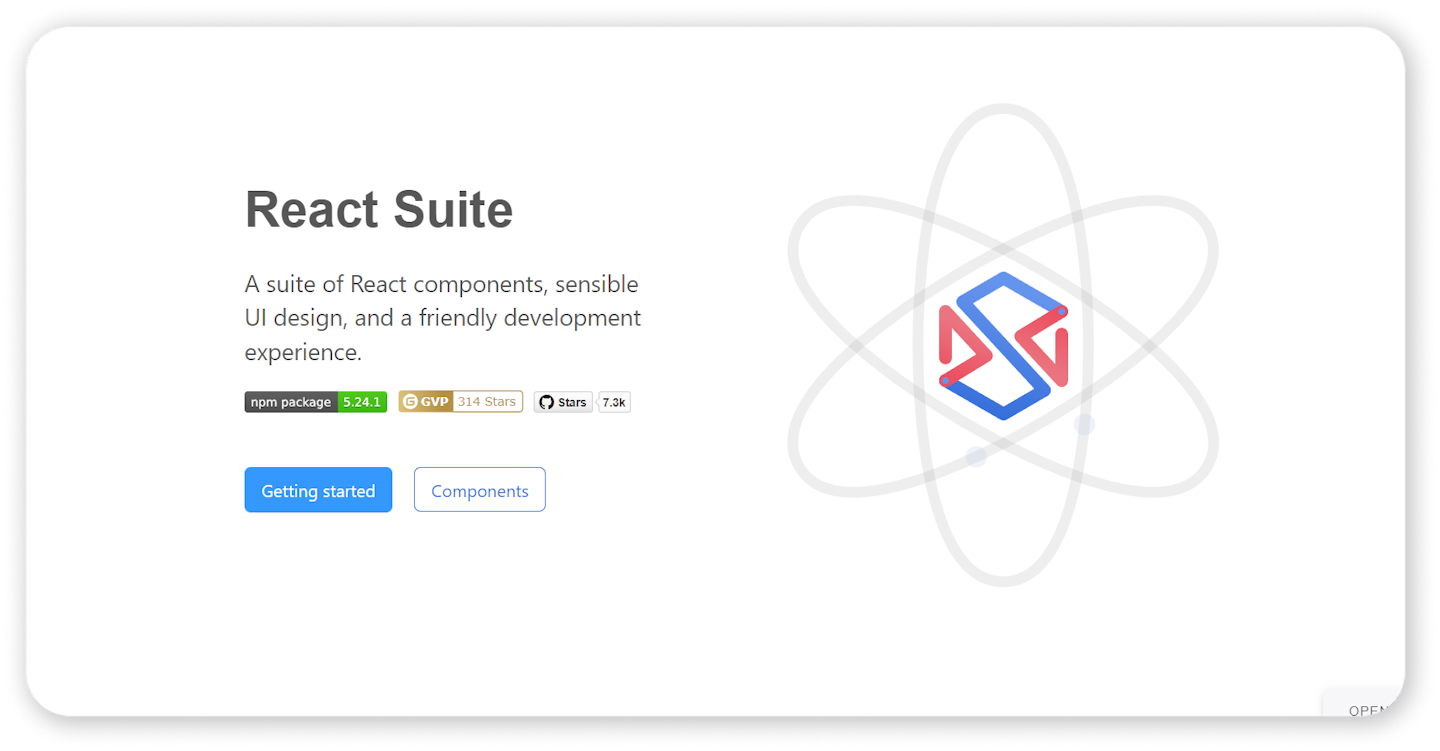 react suite free react ui library