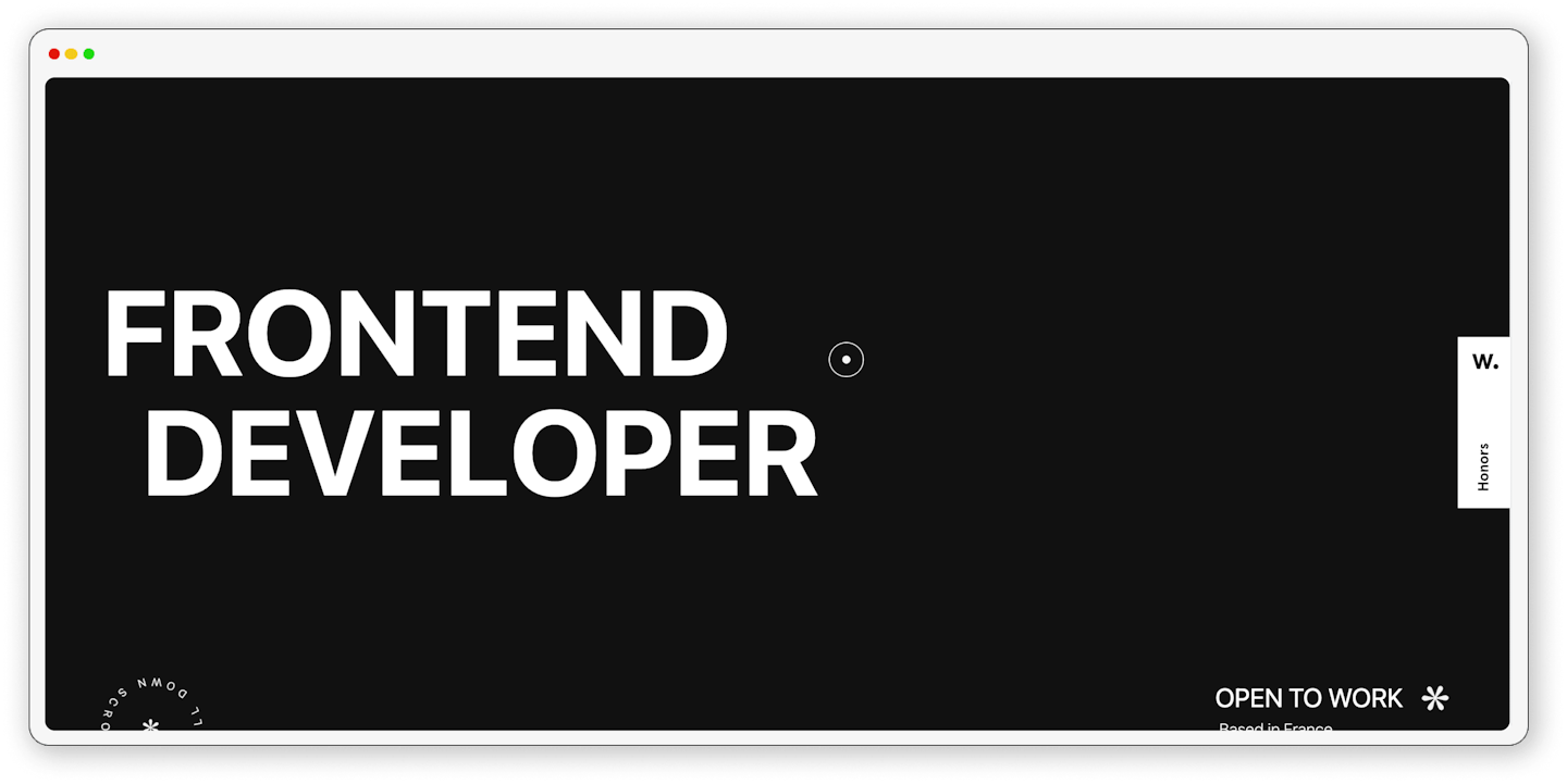 ewan kerboas Web developer portfolio