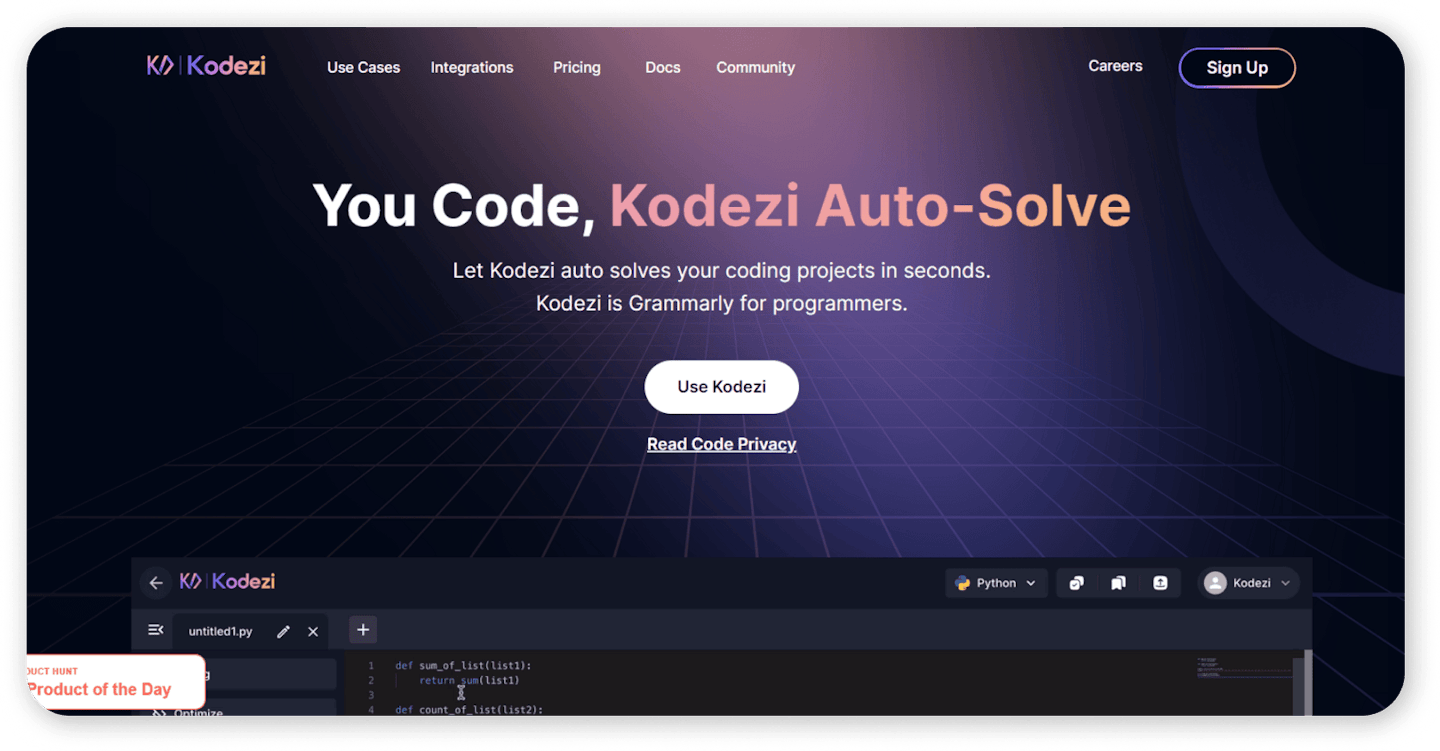 kodezi ai vs code extension