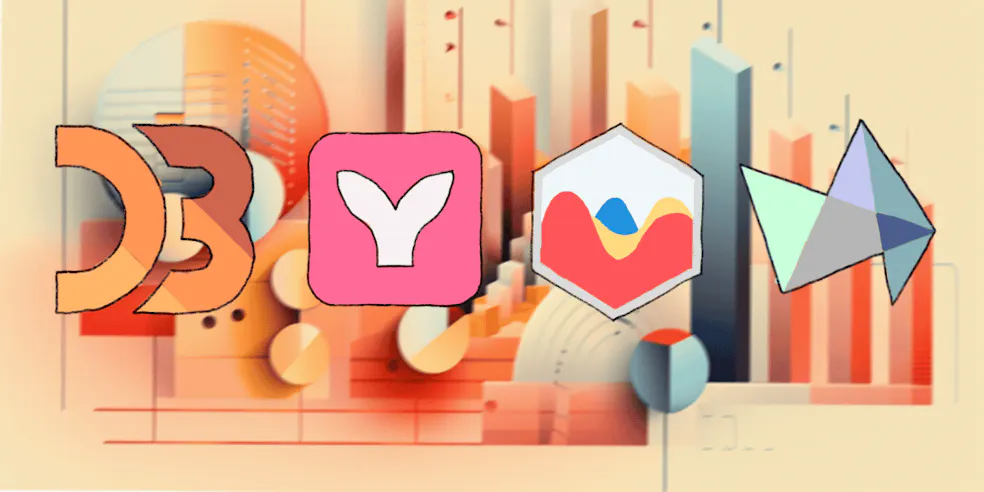 different chart library logos