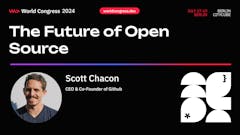 The Future of Open Source: A Deep Dive - Scott Chacon at WeAreDevelopers World Congress 2024