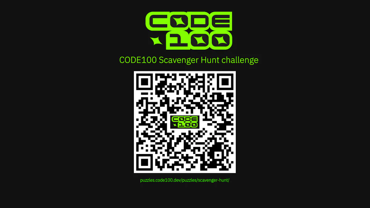 Code100 Live Day Challenge Scavenger Hunt Solution And Winners