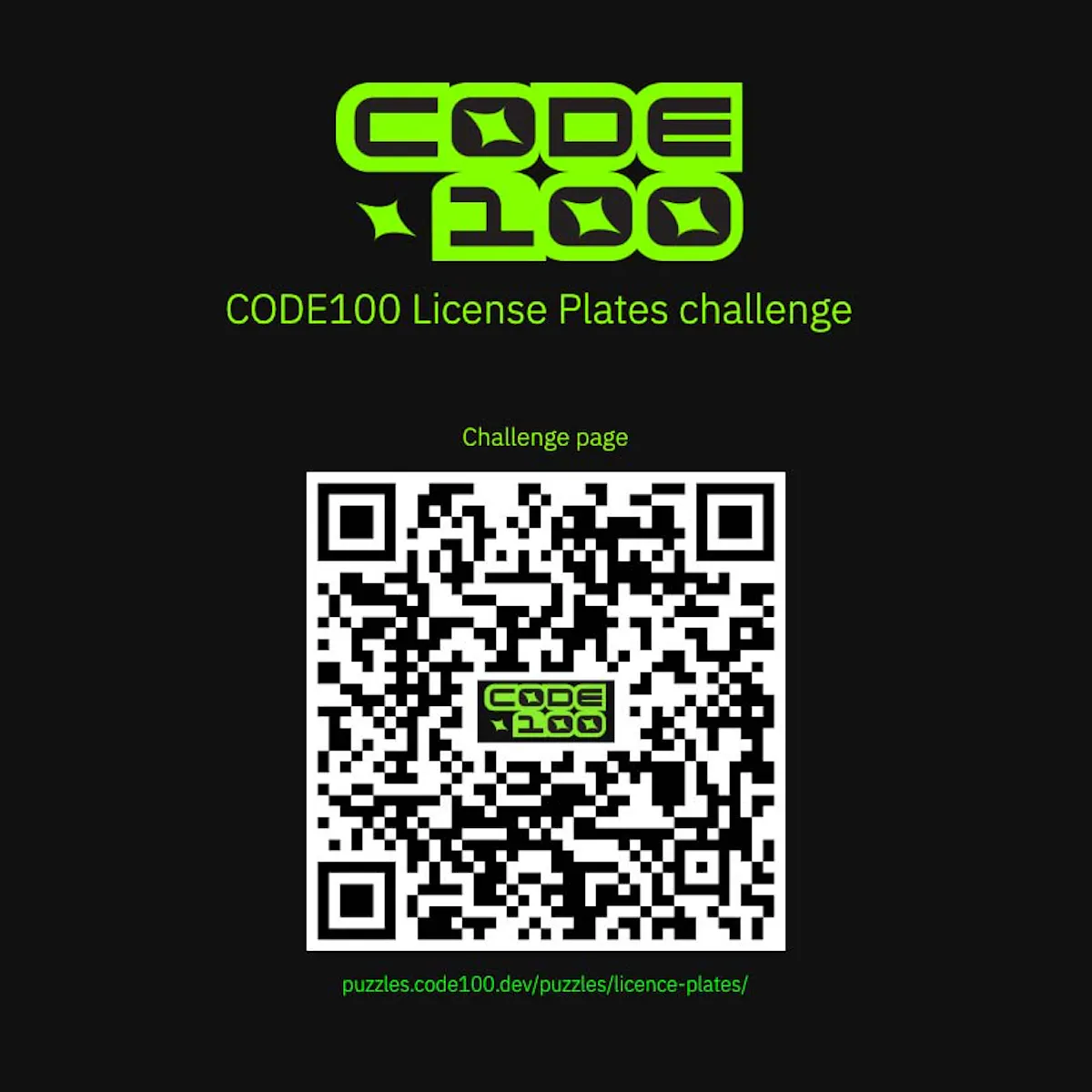 Code100 Challenge The License Plate Challenge Solution And Winners