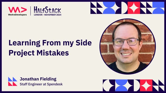 Jonathan Fielding: Learning from my side project mistakes