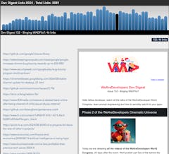 2024 Dev Digest Recap and Archive - 50 editions, 2081 links and resources and a look behind the scenes